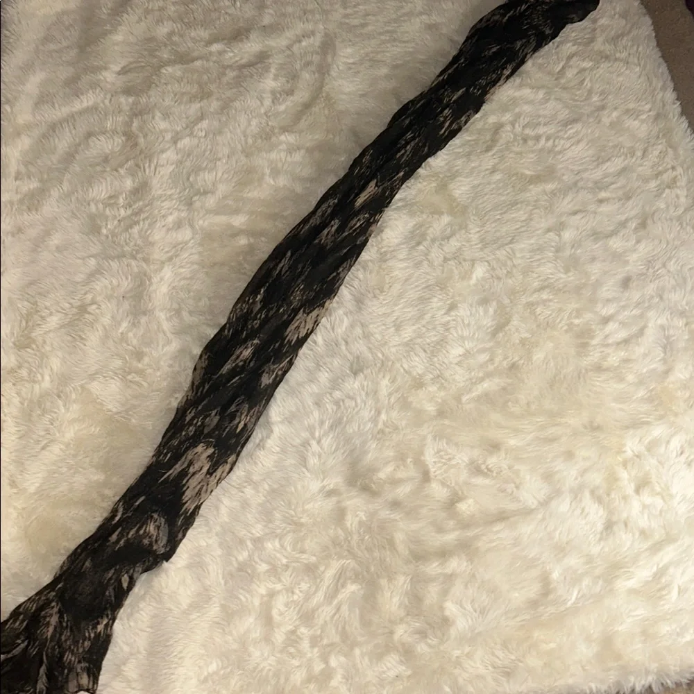 Urban Outfitters  Tan and Brown Scarf